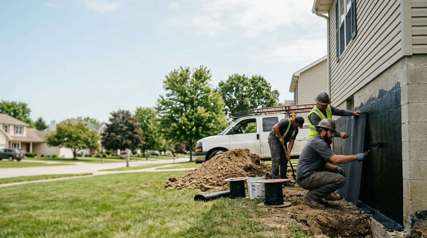 Basement Waterproofing in Frankton, IN near me